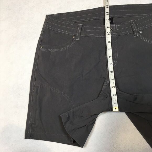 Kuhl Kliffside Air Roll-up Shorts Womens 12 7" Inseam Gray Hike Outdoor Utility - Picture 7 of 14